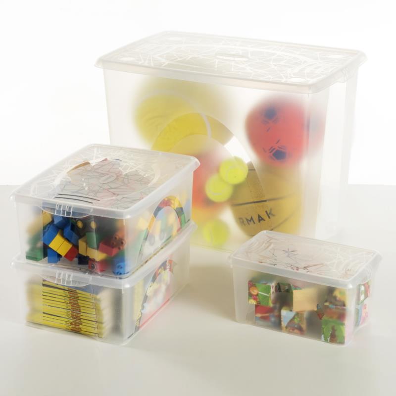 Scatola portaoggetti Road Con manici Plastica 17 L (27,5 x 22 x 36,5 cm