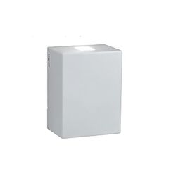 Tubo Rettangolare Per Cappa 55x220 Mm - 1,5 Metri In Plastica Bianca