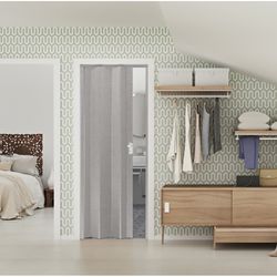 Kit com 3 Portas Sanfonada de Pvc 210x72cm Bariri Gelo em Promoção Ofertas na Am Kit com 3 Portas Sanfonada de Pvc 210x72cm Bariri Gelo em Promoção Ofertas na Am
