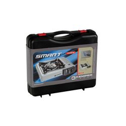 Fornello A Gas Da Campeggio 8 KW – Fornello A Sgabello Con Tubo E Regolatore 50 MBar