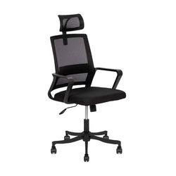 Sedia da ufficio ergonomica regolabile con braccioli e poggiatesta