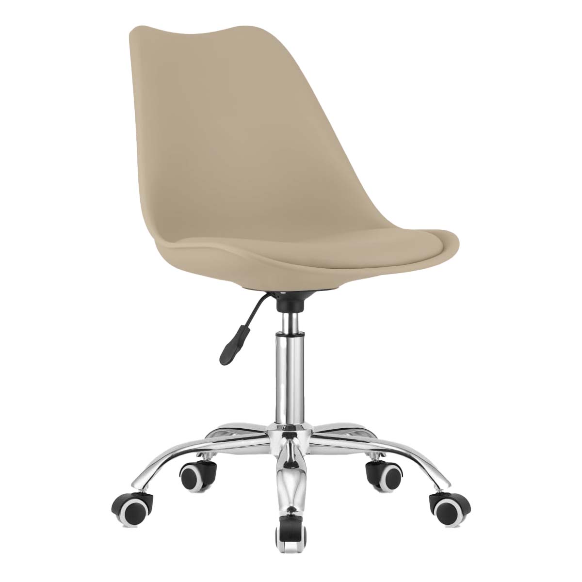 Lara - Sedia da ufficio ergonomica ad altezza regolabile con ruote