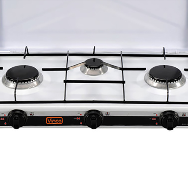 Fornello a gas da campeggio 3 fuochi Parker fiamma regolabile Made in Italy / Default Title | Leroy Merlin
