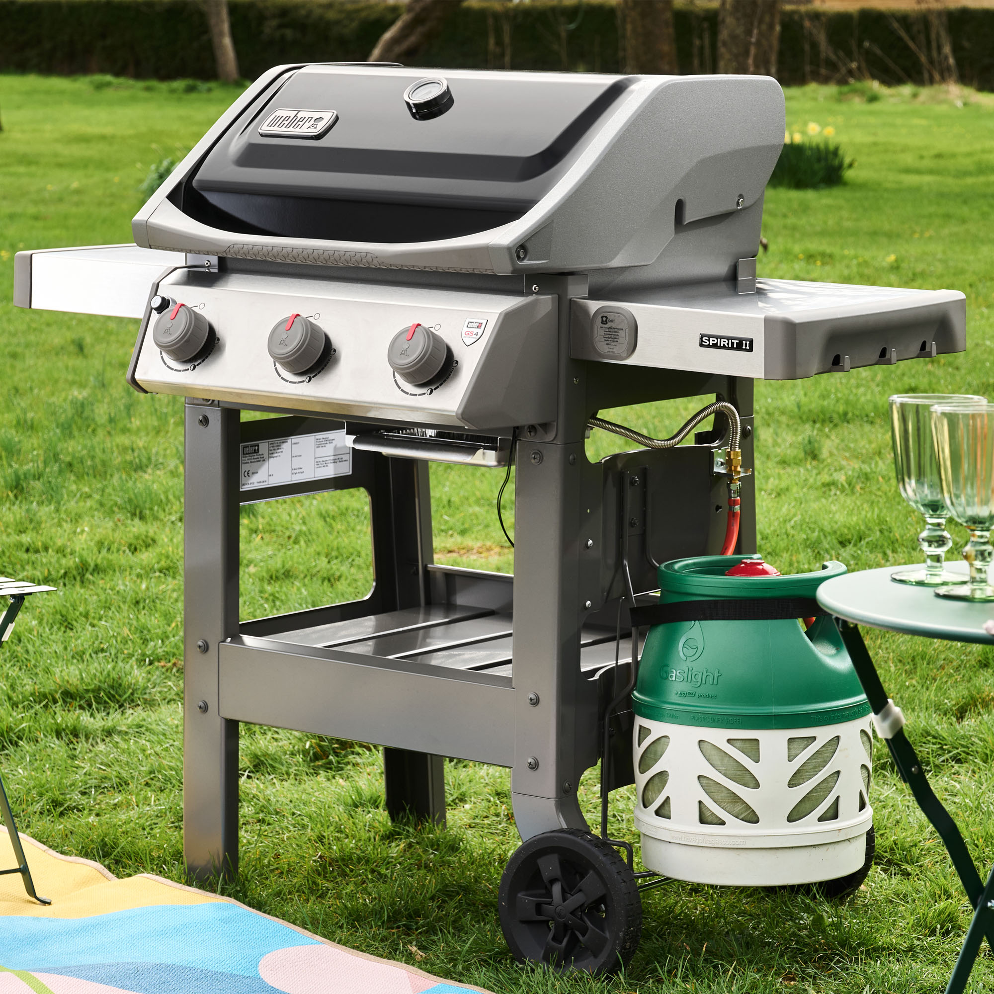 Piastra Universale GFTIME 7672 Per Barbecue Weber Genesis 300 (dal 2022) E Spirit 300 (dal 2016) – Antiaderente E Robusta